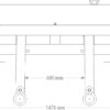 Einfacher Ballenträger mit hydraulischer Armenverstellung standard – Bild 3