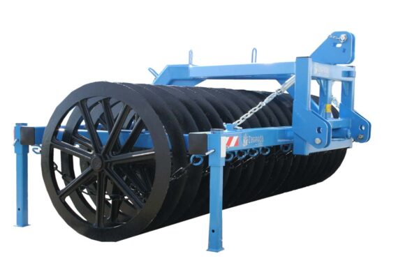 1-part Campbell roller, mounted at the front