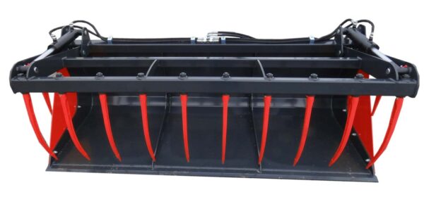 Bucket with grapple, screwed sides, standard