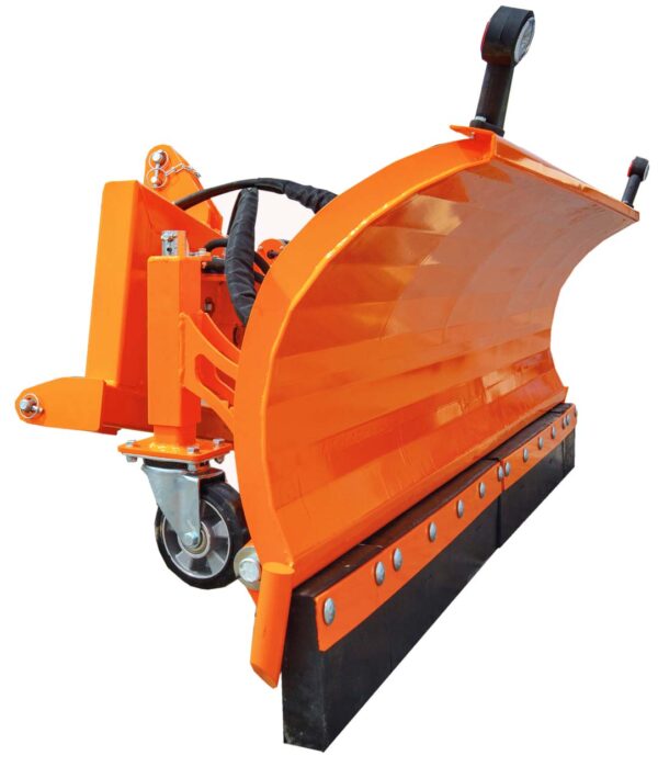 Light straight snow plow