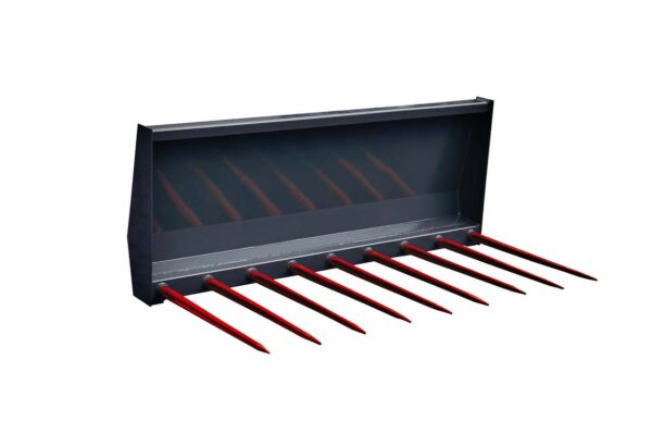 Manure forks with straight tines, standard