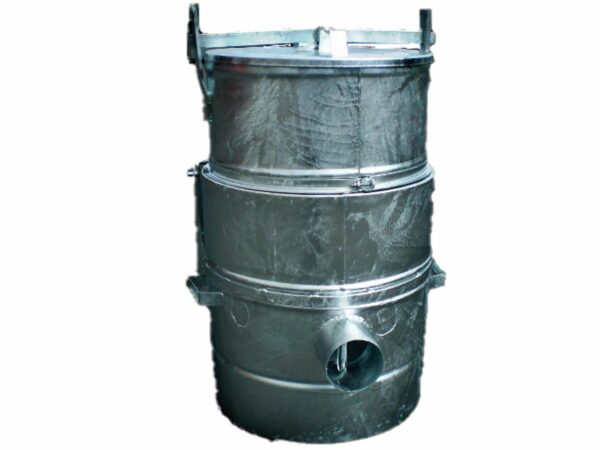 Solid fuel galvanized steamer (coal)