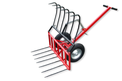 Trolley for hay transporting