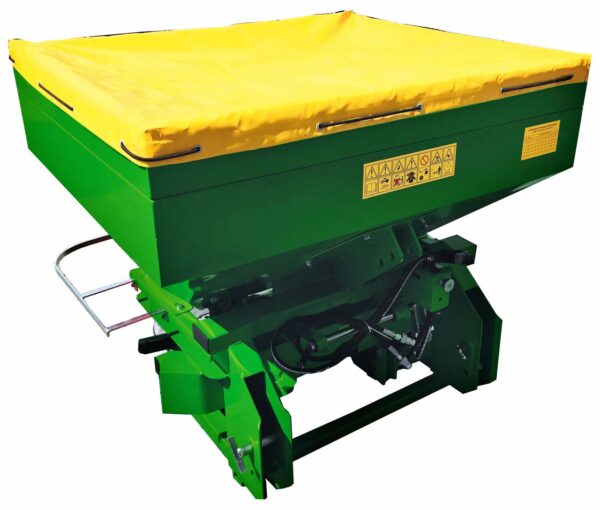Two disc fertilizer spreader, mounted, XL