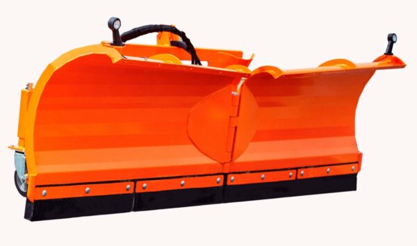 Universal divided snow plow