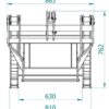 Holzgreifer mit Doppelarm ALFA 1,0t – Bild 2