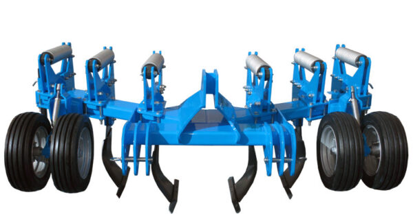Subsoiler with possibility of tines spacing modification, Michel type tines
