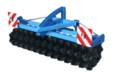 Front disc roller