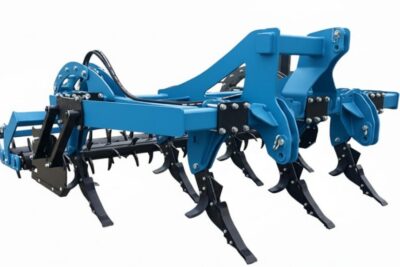 Chisel plow with bolt and hydraulic safety system