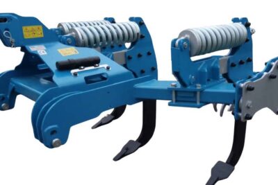 Subsoiler with spring safety system